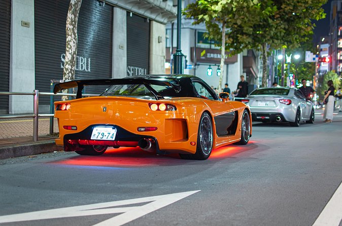 1-Hour Tokyo Tour in Tokyo Drift Mazda RX7 - Stop 2: Shibuya streets, day energy and night light photos