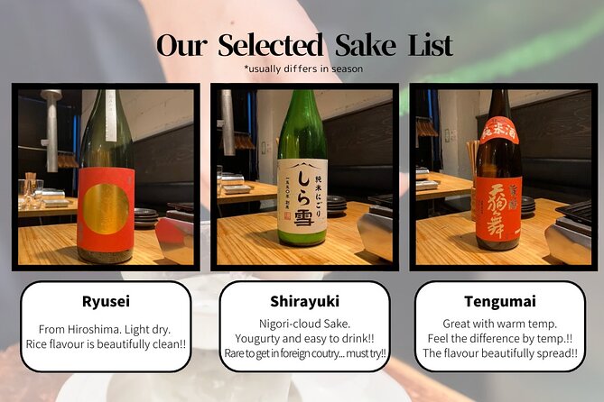 10 kinds Sake Tasting Experience in Tsukiji with local!! - Where You Meet in Tsukiji (And How to Not Lose Time)