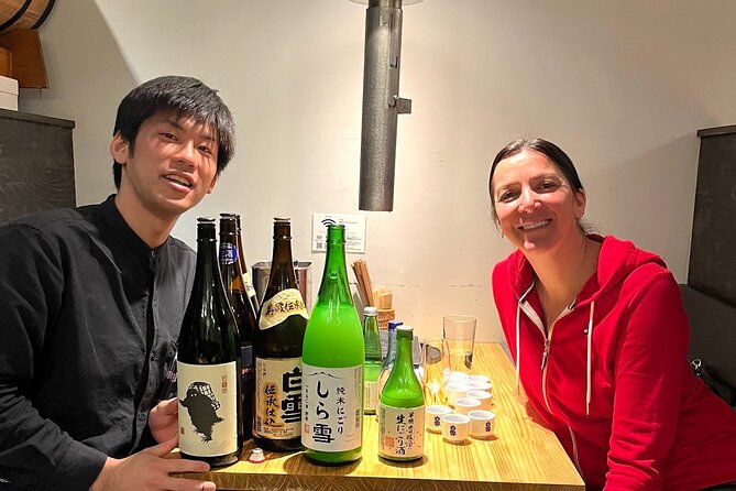 10 kinds Sake Tasting Experience in Tsukiji with local!! - The Tasting Flow: About 10 Varieties, From Simpler to Fancier