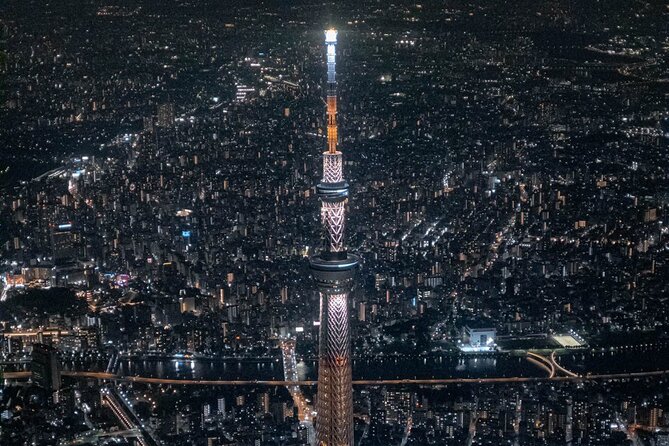 22-Min Tokyo City Lights Helicopter Tour – Skytree and Asakusa - Private for Up to 3, Air-Conditioned Comfort, and Weight Limits