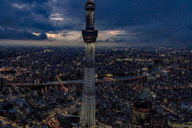 25-Min Downtown Helicopter Tour : Tokyo Skytree and Tokyo Tower - The flight plan you can expect: Skytree, Tokyo Tower, Odaiba and Shibuya