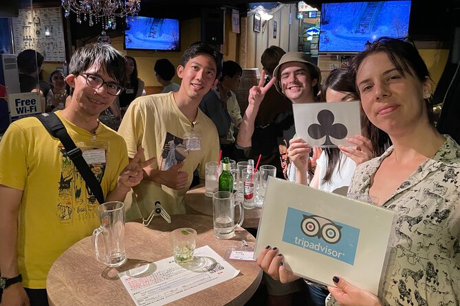 3-Hour Tokyo Pub Crawl Nightlife Welcome Guided Tour in Shibuya - Stop 2: Standing Bar DRUM KAN, the fast lane to local bar culture