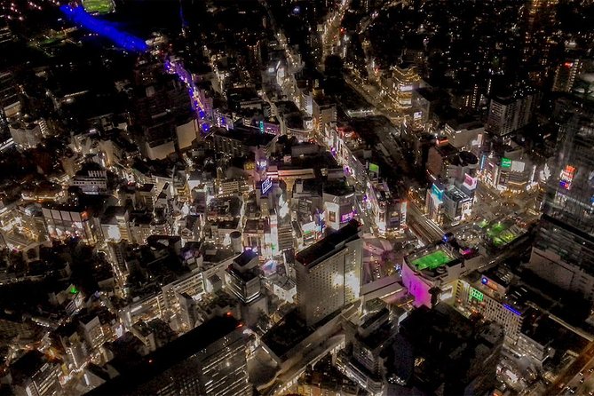【50 mins】 City lights HelicopterTour: Tokyo and Yokohama plan - Shinjuku and Yokohama Harbour: when the city lights change character