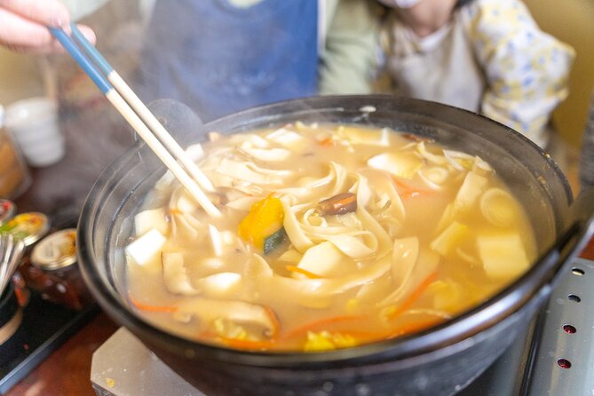 A class on Making Hoto, Yamanashi's Traditional Dish - Logistics that actually matter in Fujikawaguchiko