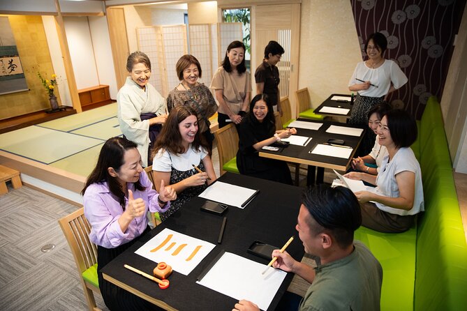 Asakusa Calligraphy Workshop Craft Your Own Art in Tokyo - Price and value: what $40 really gets you
