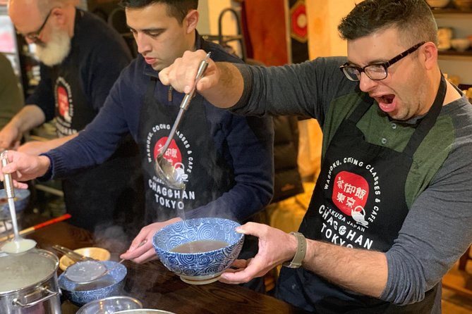 Asakusa Classic Ramen & Crispy Gyoza Cooking Class - Your hands-on menu: shoyu ramen and crispy gyoza