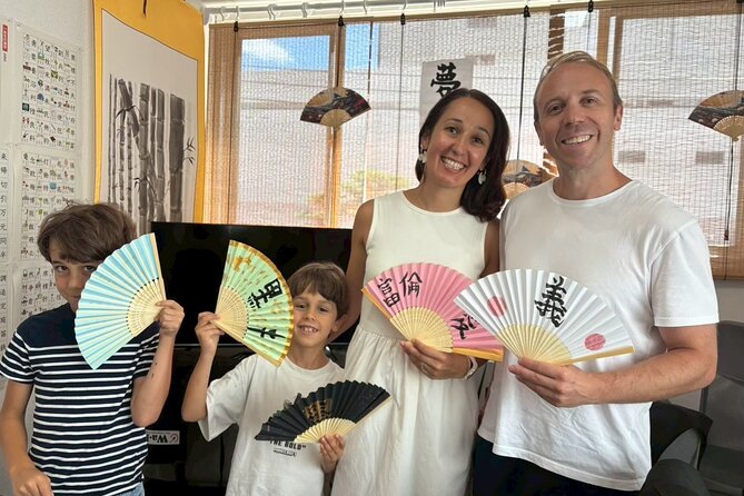 Asakusa:Japanese Calligraphy & Make your original folding fan! - Key highlights you’ll actually use