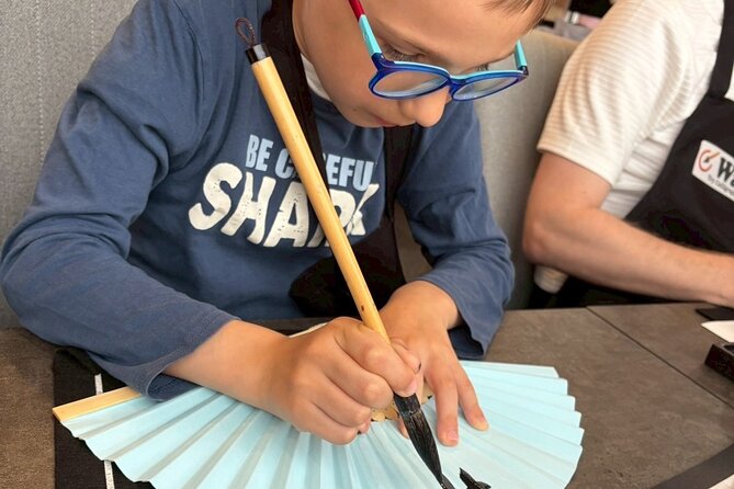 Asakusa:Japanese Calligraphy & Make your original folding fan! - Senso-ji and Asakusa stops, why the location matters for calligraphy