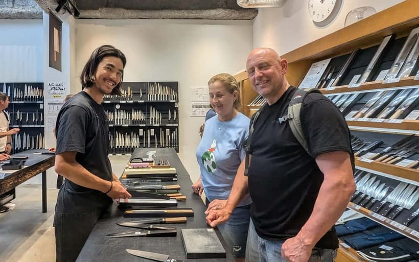 Asakusa: Kitchen knife store visits after history tour - Where this tour really wins: Asakusa history that leads to knife shopping