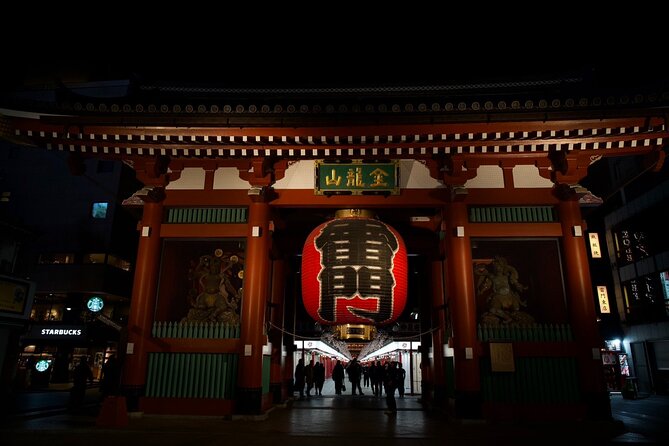 Asakusa Night Evening Walking Tour with English-Speaking Guide - Stop 2: Nakamise Shopping Street, Traditional Snacks and Souvenirs Without the Full-Day Rush