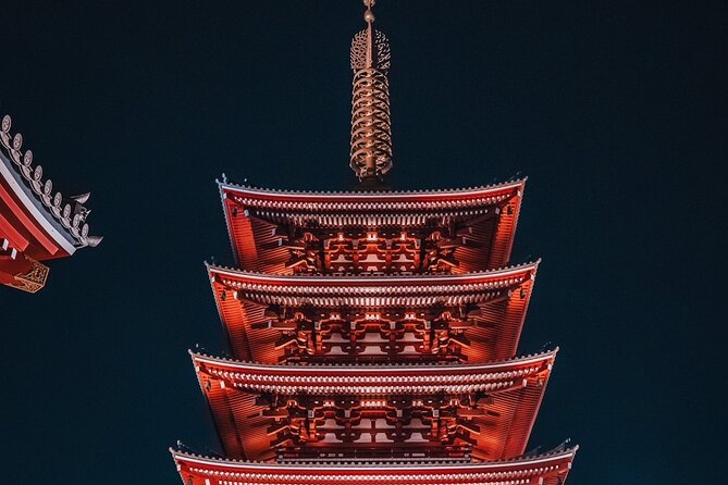 Asakusa Night Evening Walking Tour with English-Speaking Guide - Stop 1: Kaminarimon Gate, the Thunder Gate and Its Wind and Thunder Figures