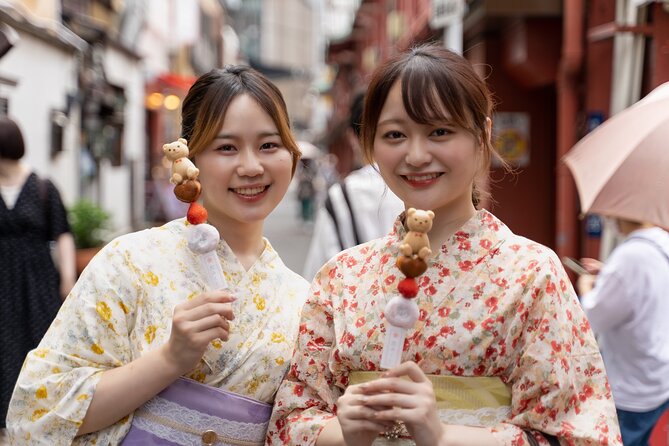 Asakusa Personal Video & Photo with Kimono - Still Photos Are Included Too, Not Just the Video