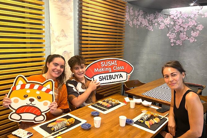 Best Sushi Making Class in Tokyo: Sushi Making Class Shibuya - Welcome to Shibuya: check-in, hand washing, then you get started