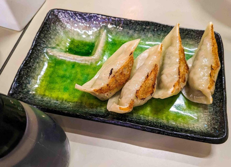 Breakfast Ramen Tour in Shinjuku, Tokyo - Second Ramen Shop: Tonkotsu Mini Bowl Plus Gyoza