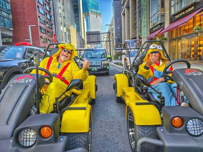 Cherry Blossom Go-Kart Tour with Insta360 Video & Photos - The go-kart itself: comfort, stability, and big-and-tall friendliness