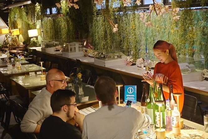Cherry blossom & Japanese Sake Tasting in Shinjuku - Shinjuku Sake Tasting, With a Cherry Blossom Twist