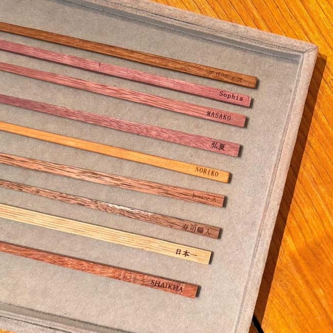 Chopstick Making Workshop in Ginza - The 1-hour flow, from planning to sanding to oil