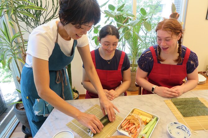 Cook Favorite Japanese Dishes with a Tokyo Mom - Norimaki roll skills (or onigiri if you prefer)