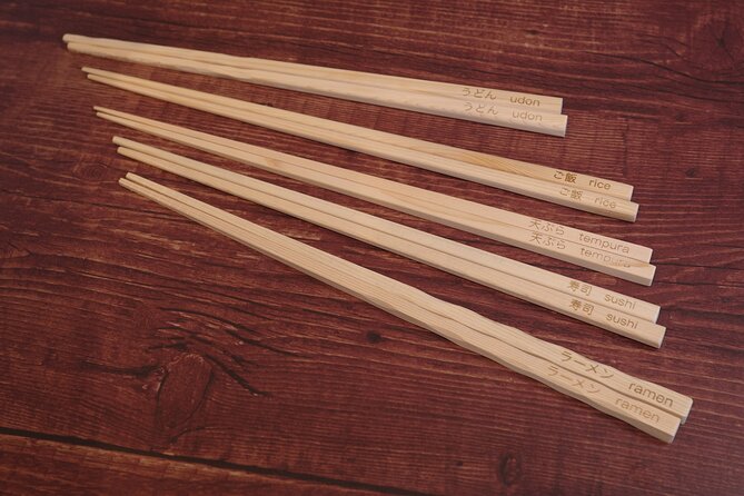 Craft Your Own Elegant Handmade Chopsticks from Scratch - Your take-home keepsake: a pair built for your hand and your table