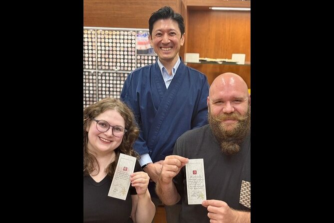 Create Your Own Japanese HANKO Name Seal in Tokyo - Carving your characters with the master artisan and bilingual guide