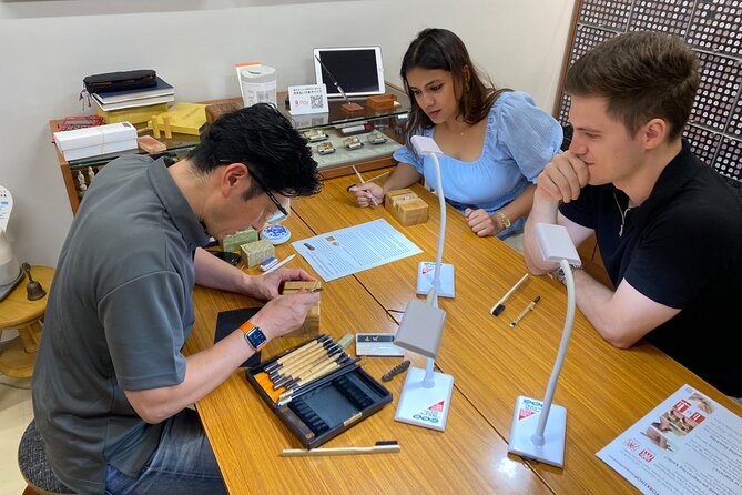 Create Your Own Japanese HANKO Name Seal in Tokyo - Price and value: is $190 per person worth it?