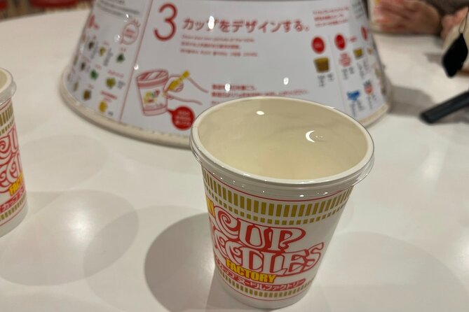 Cup Noodles Museum Guided Tour in Yokohama - The hands-on cup step: fun, but check what’s included