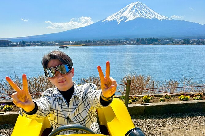 Cute & Fun E-Car tour following guide around Lake Kawaguchiko - Getting Started at Kawaguchiko Station, Pickup at Bus Stop #10