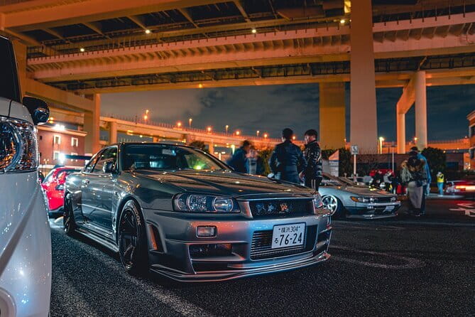 Daikoku Car meet & Tokyo Private JDM Night Tour in 700HP R34 GT-R - Key points to clock before you go
