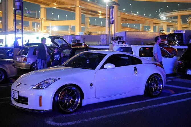 Daikoku JDM Car Meet Private Tour - Hotel pickup, A/C comfort, and mobile tickets