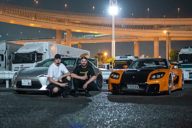 Daikoku PA JDM Car Scene Tour in Tokyo Drift RX7 - Daikoku Parking Area: the heart of the whole experience