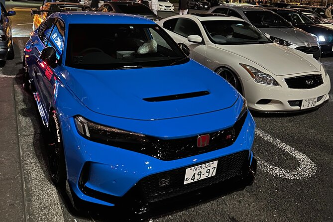 Daikoku Parking Tokyo Drift & APIT Car Meet JDM Culture Tour - Stop 3: Daikoku Parking Area, the car lineup moment