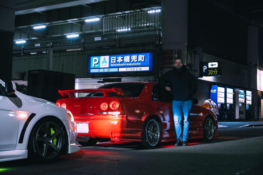 Daikoku: R34 Skyline Night Private JDM Daikoku Experience - Autobacs Shinonome: shopping that feels connected to cars