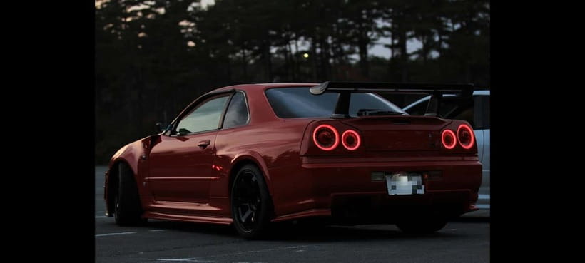 DaikokuPA:A private Daikoku tour in a customised R34! - Pickup in Tokyo, then straight into the car day mood