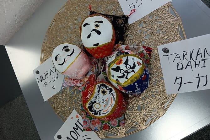 Daruma Workshop by Making your Own Japanese Souvenir in Shinjuku - KUROMAMEDO and your meeting point in Shinjuku (easy to plug into a day)