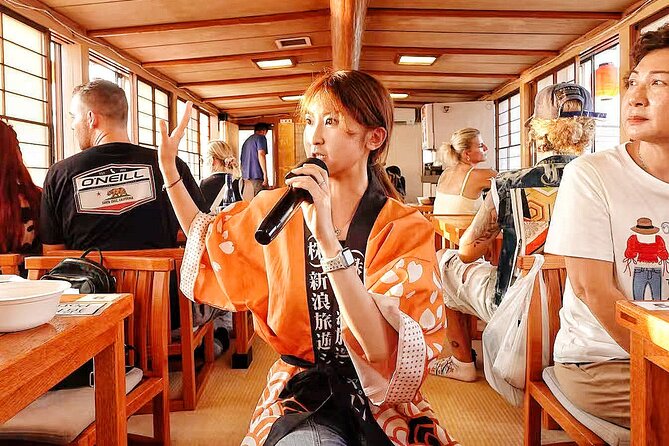 Dinner Cruise with Show, Beef Sukiyaki, Drink, Tokyo Tower Option - Beef Sukiyaki and Unlimited Soft Drinks, Meal Value on the Water