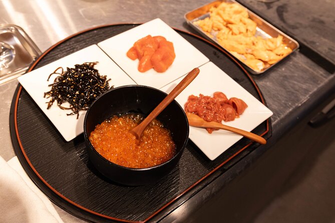 Discover Japanese Umami: Onigiri & Dashi Masterclass in Tokyo - Making onigiri by hand with classic fillings