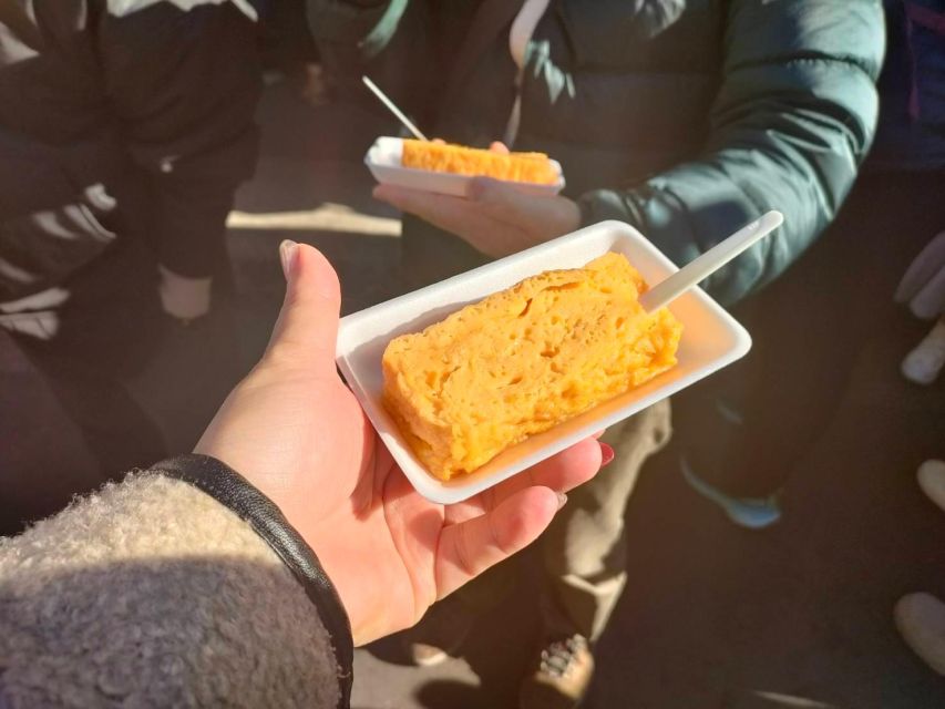 Dive into Tsukiji Fish Market Walking Friendly Food Tour - Tsukiji Hongan-ji, then back into the market: pacing and context