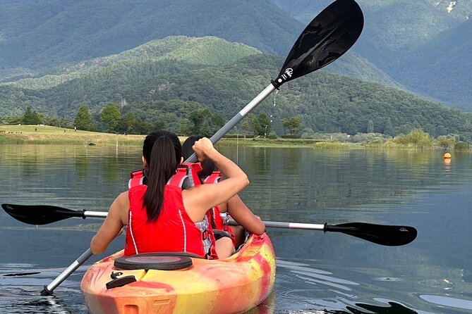 Early Morning Kayaking With Views of Mt Fuji at Lake Kawaguchiko - 6:45 to 7:15, the short safety brief that makes kayaking feel manageable