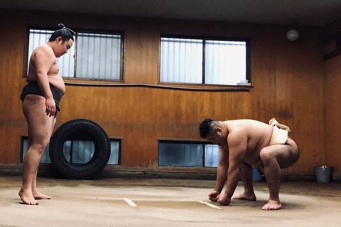 Exclusive Sumo Morning Practice in Tokyo with Photo Opportunity - The two-hour flow, from warm-ups to photo time