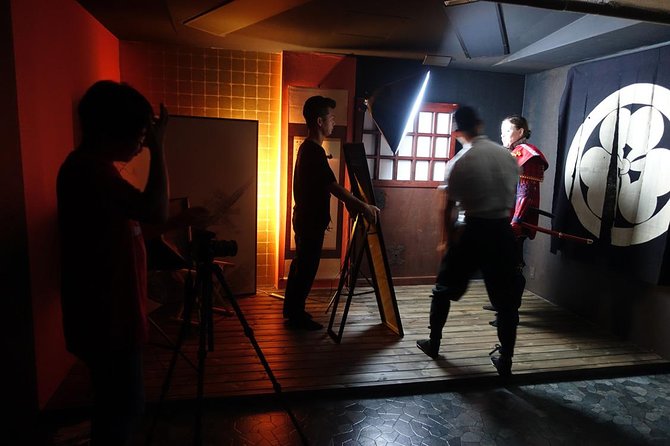 Experience of Samurai and Samurai license of Samurai Armor Photo Studio - What the Samurai License, SD Card, and T-Shirt Mean