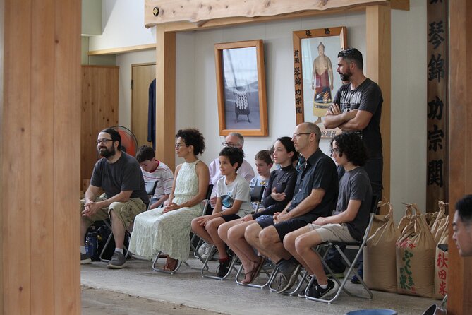 Experience the Sumo World in Tokyo - Photos, interaction, and how to get comfortable in a stable