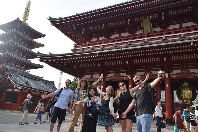 Explore Asakusa's historic landmarks - Hanayashikidori and Hoppy Street for nostalgic snacks and local night energy