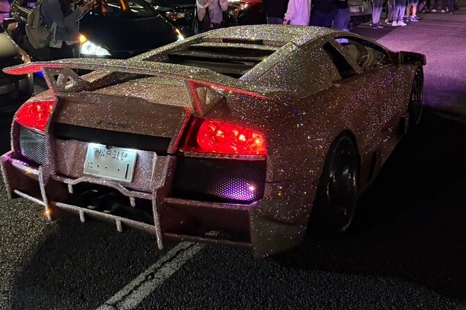 Fast and Furious Tokyo JDM secret car meet tour - Rainbow Bridge at Night: The View That Sets the Mood