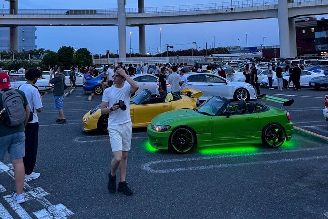 Fast and Furious Tokyo JDM secret car meet tour - Tokyo Tower Photo Time: Quick Stop, Big Impact