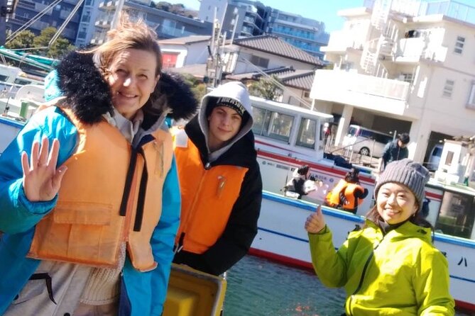 Fishing with Mt. Fuji Views and Japanese Home Cooking Experience - Getting on the Boat: Gear, Safety, and Motion Reality