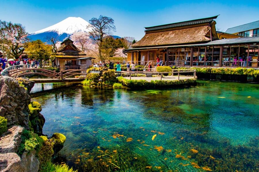 From Tokyo: Fuji Mountain Area - FujiQ - Lake Kawaguchiko - Chureito Pagoda - Mount Fuji Area Stops Where Timing Is Half the View