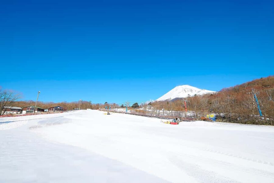 From Tokyo : Fujiyama Snow Resort Yeti Day Tour - A One-Day Mount Fuji Ski Break From Tokyo Mode Gakuen
