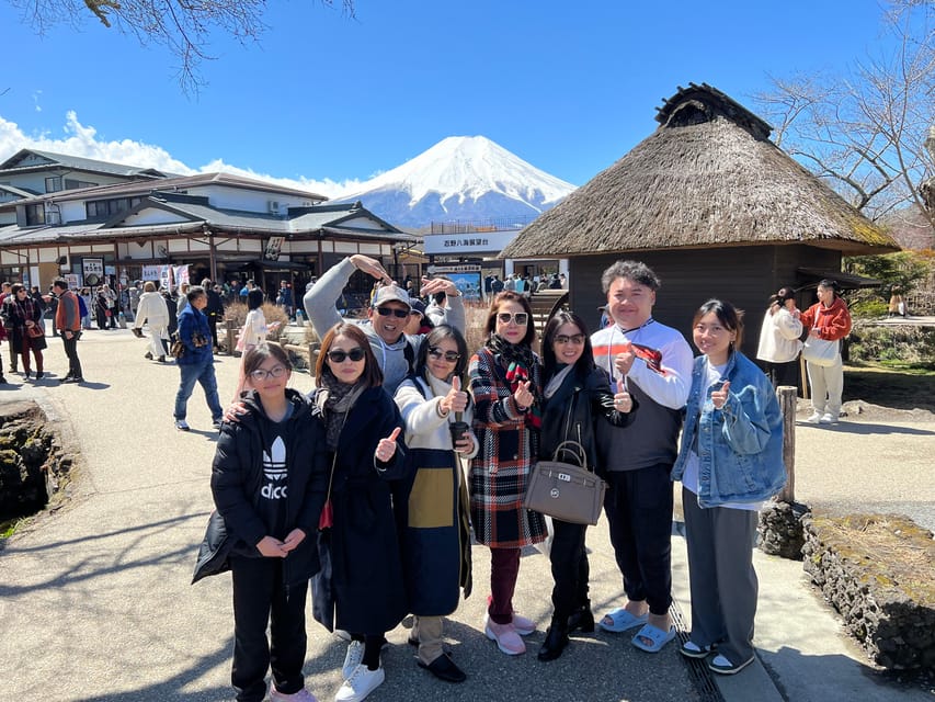 From Tokyo MOUNT FUJI and Lake Kawaguchi-ku Full Day Tour - Mount Fuji 5th Station at 2,300m: the closest summit-area feeling