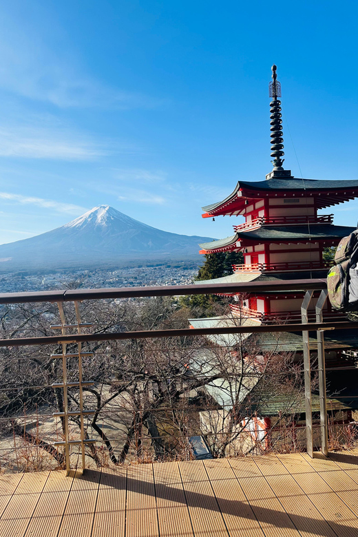 From Tokyo:Mount Fuji private day tour with English driver - Arakura Sengen Park and the Five-Storied Pagoda Views