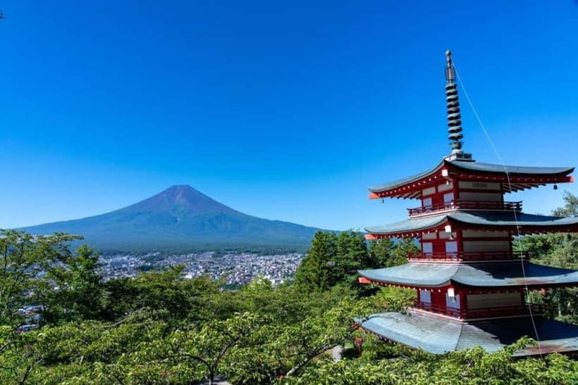 From Tokyo: Mt.Fuji, Lake Kawaguchi, Oshino Hakkai Day Tour - From Tokyo Mode Gakuen to Fuji: The Bus Ride Reality Check